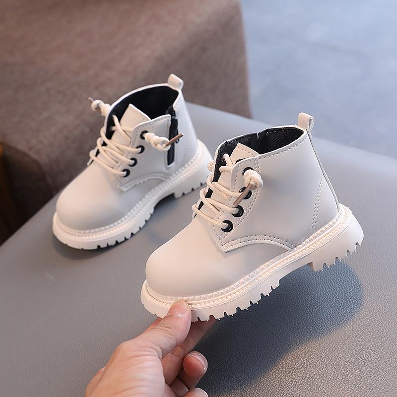 

Водонепроницаемые детские зимние хлопковые плюшевые толстые теплые хлопковые сапоги 25