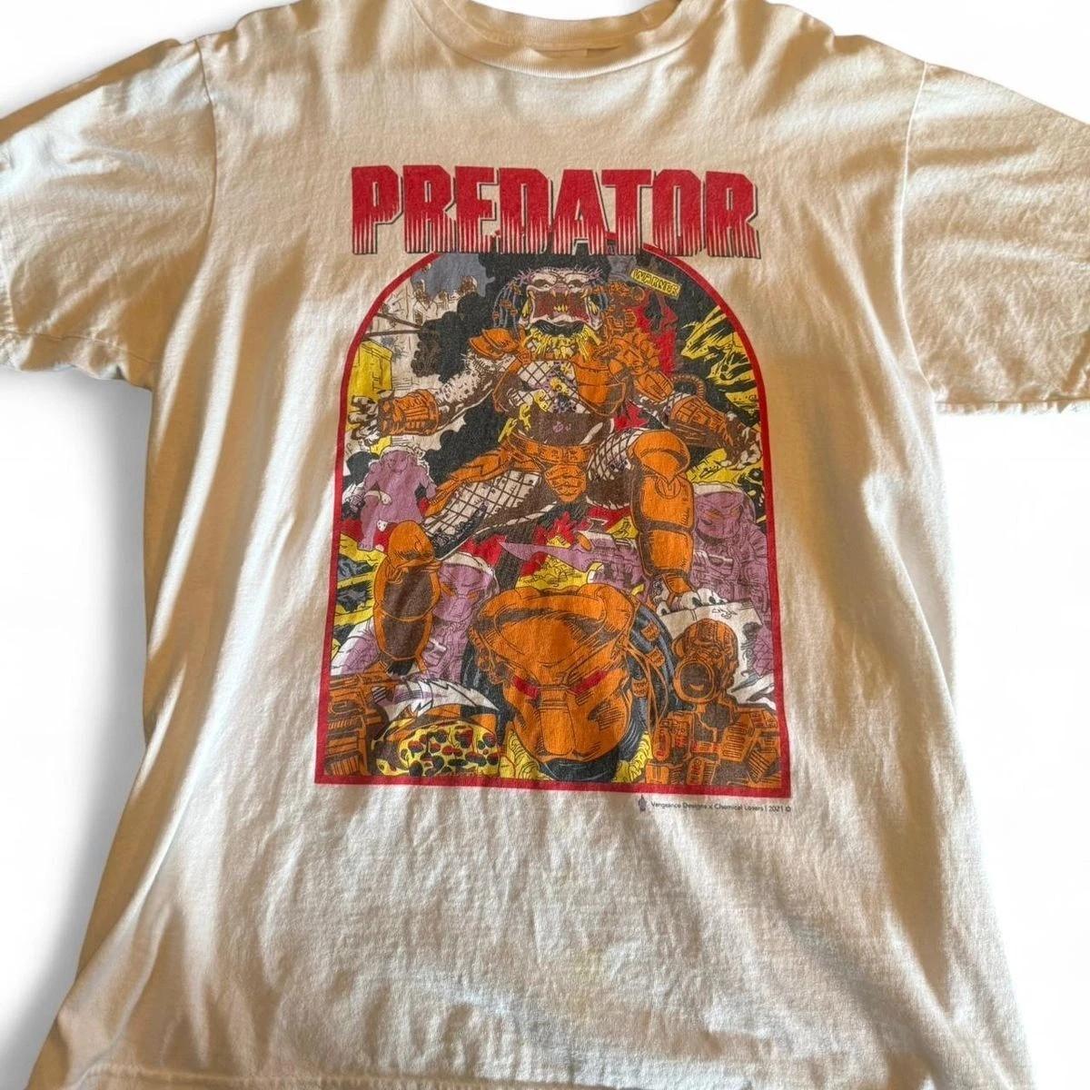 Predator Movie 90s Graphic T shirt Short Sleeve tee Men Women Vtg Unisex T-Shirt XXXL