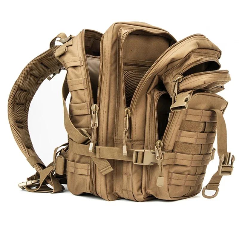 

Lqarmy 35L Тактичний рюкзак Molle Штурмовий рюкзак Чоловічі Жіночі Рюкзаки Подорожі Кемпінг Mochila Militar Tatica Мисливський Туристичний Рюкзак дубильна кора