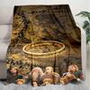 1PC The Lord of the Rings Blanket, All-season Lightweight Home Office Outdoor Nap Multifunctional Blanket, Christmas Gifts