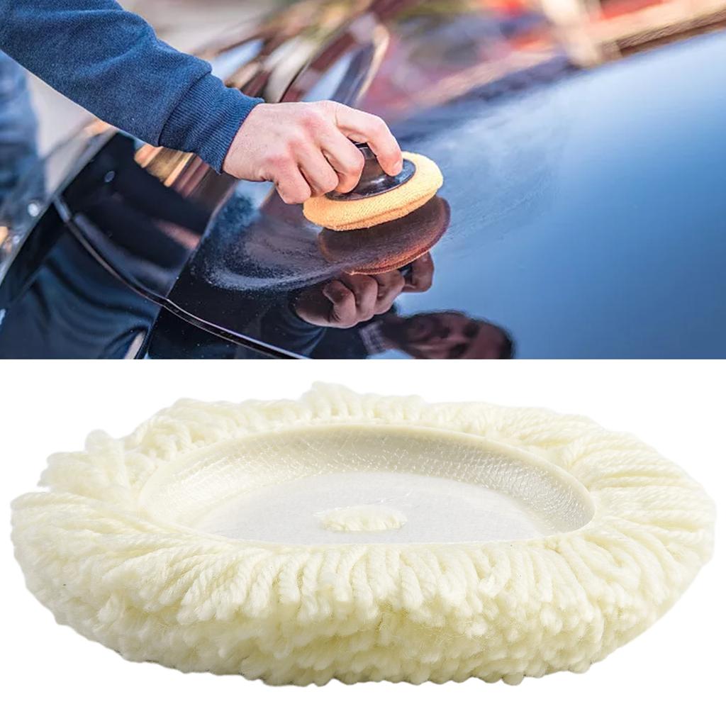 Wool Polishing Pad 1 Pcs Wool Polishing Pad Environmentally Friendly