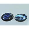 39-40 MM Natural Labradorite Multi Oval Cabochon Loose Gemstone 2 Pcs Lot D-203