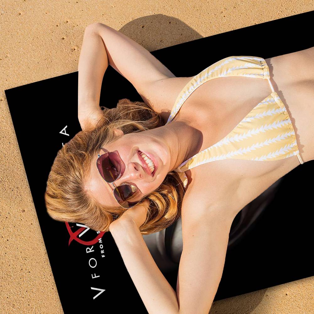 Science Fiction Film V For V-vendetta Anime Beach Swimming Towel Soft Absorbent Washcloth Children's Gifts For Kids Travel Gym