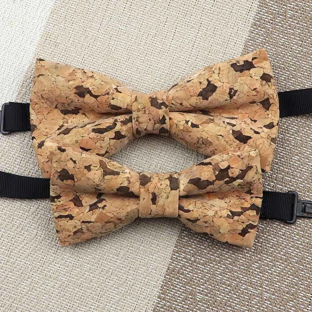1PC, Fashion Bow Shape Bow Tie, Double Layer, Wood, Gentleman,Handmade, Butterfly,