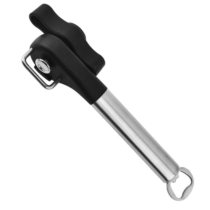Stainless Steel Single Handle Side Cut Safety Can Opener