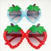 Kids Cartoon Sunglasses Strawberry Design Anti UV Sun Glasses Oversize Frame Baby Eyewear Fashion Accessories
