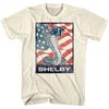 Shelby Cobra USA Flag Men's T Shirt American Stars Stripes Classic Snake Sports