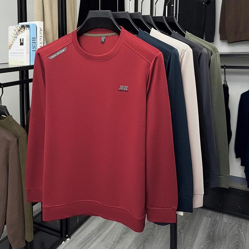 Autumn Men s Crew Neck Men s Hoodie Casual Long Sleevet M