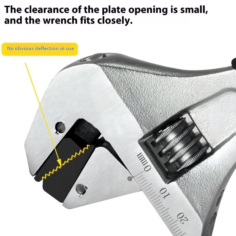 Multifunctional Adjustable Wrench Tool Multipurpose Pipe Wrench Wrench Suitable for Car Maintenance Household Tool