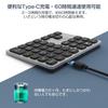 Ewin Numeric Keypad, Bluetooth 5.2 + 2.4G Connection, Wireless Numeric Keyboard, Connects Two Bluetooth Keyboards, Numlock Link, Type-C Charging, 37