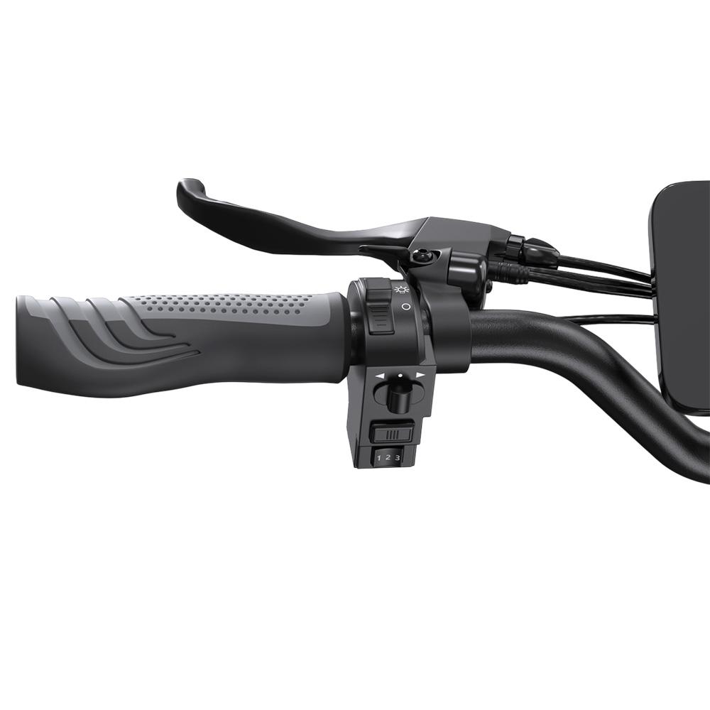OOTD T10 Electric Scooter, 500W Motor, 48V 13.5Ah Battery, 11 Inch Tires, 50km/h Max Speed, 45km Range, Front & Rear Disc Brakes
