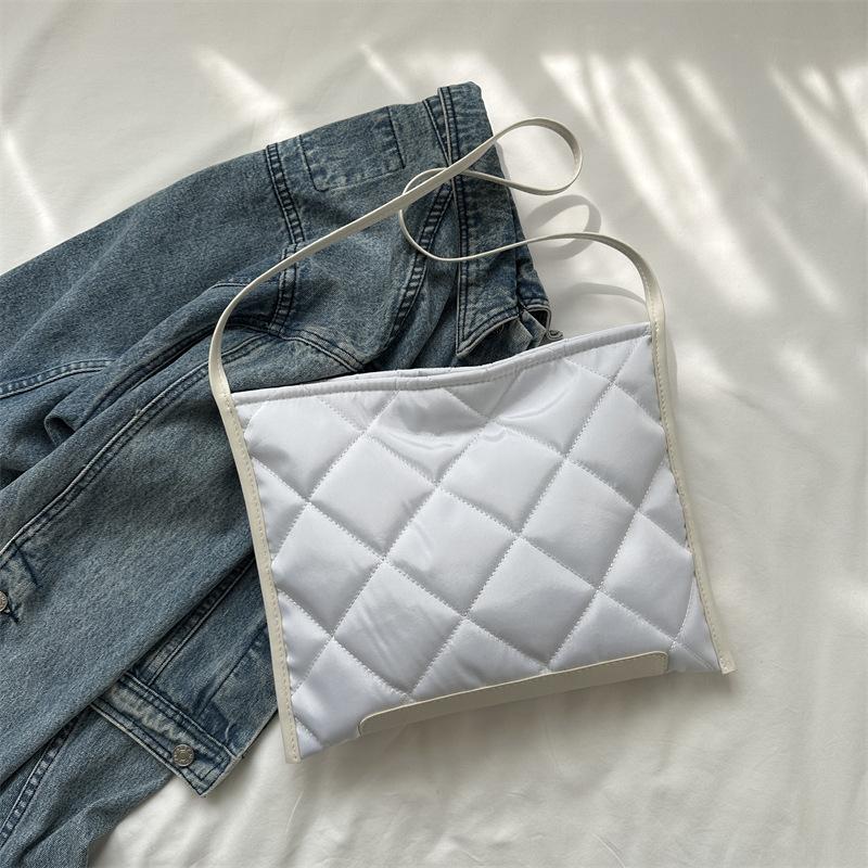 Autumn New Fashionable Shoulder Bag Korean Version Large Capacity Underarm Bag Niche Tote Bag Fashionable Handbag for Women