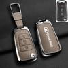 Alloy Auto Key Fob Cover Case Fit For Great Wall Haval Series Hover Series Wingle 5 6 H3 H5 H6 Series H1 Series H3 C30 C50 M4 3Buttons Housing Bag