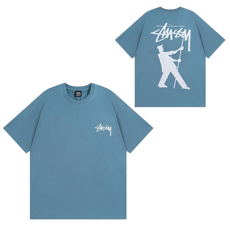 Camiseta de Algodón Streetwear para Hombre y Mujer Corte Holgado Manga Corta Camiseta Gráfica Casual Unisex Cuello Redondo