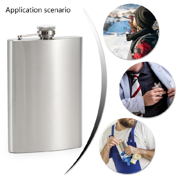 Effective Men's Essential Flagon Elegant Stainless Steel Flask Perfect for Outdoors Adventure or Special Event