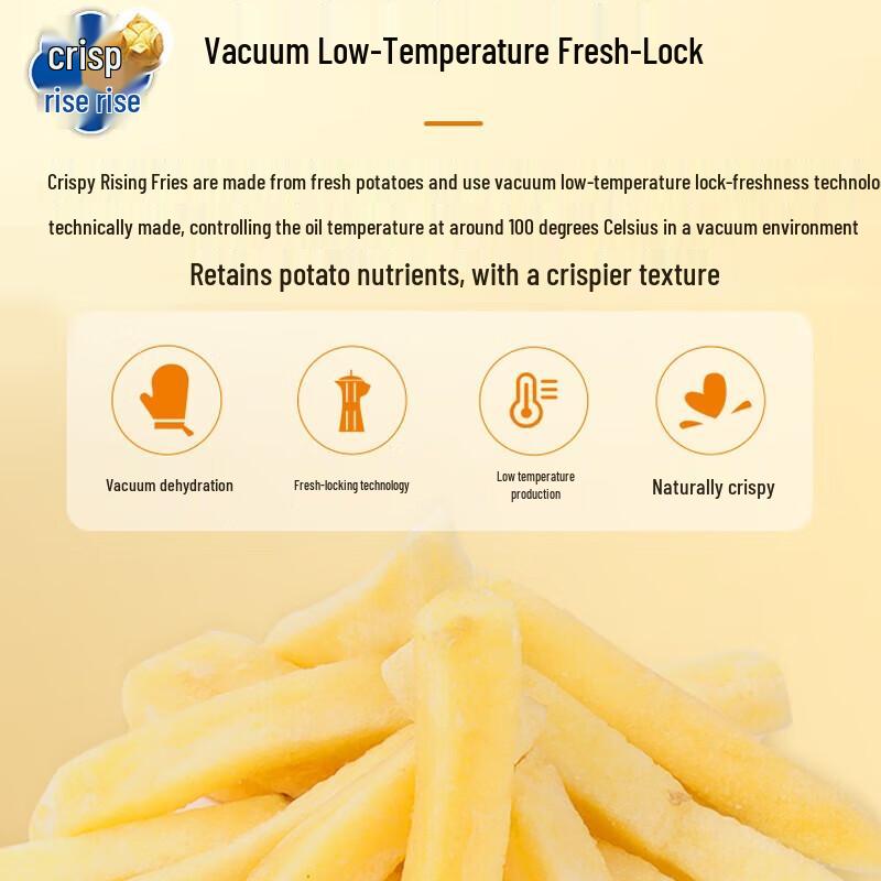 Crispy Delight Tomato French Fries (40 x 20g Packs)