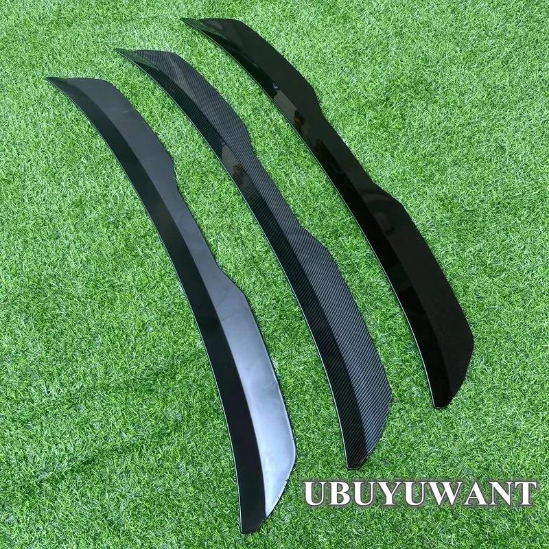 BGU1 Rear Roof Lip Spoiler For Dacia Duster 2019- Up Roof Spoiler Gloss Black Accessories Body Kit Factory Style Car Rear Wing