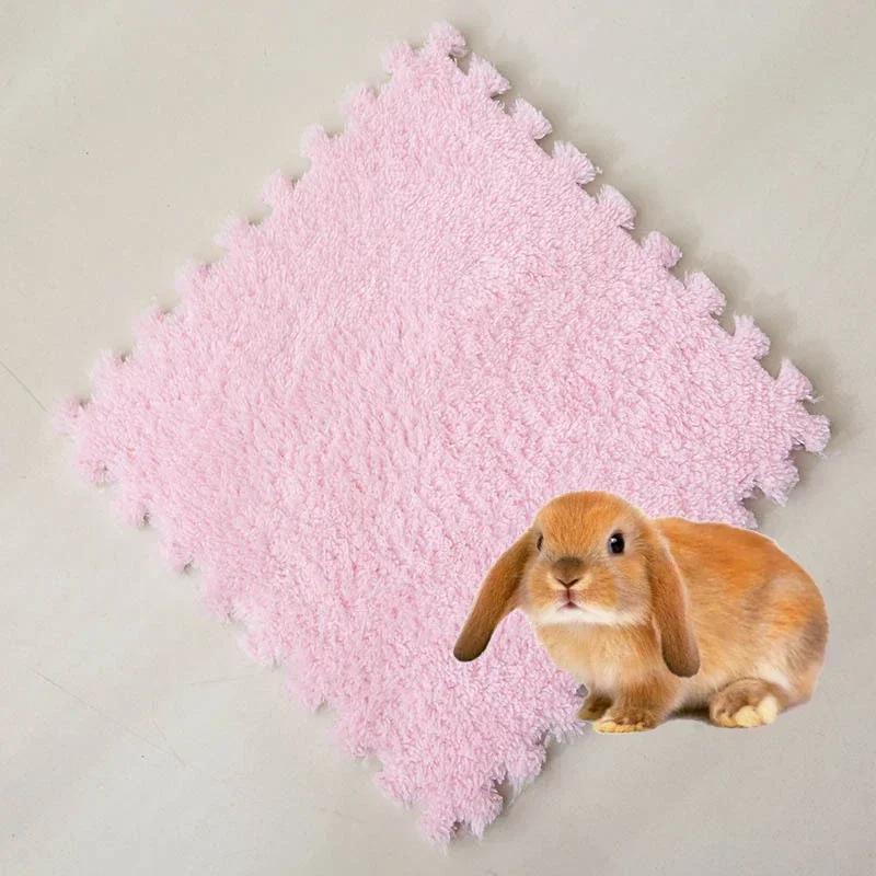 4/10Pcs Pet Pee Pad Washable Guinea Pig Pads Waterproof Rabbit Sleep Mat Blanket Bed Highly Absorbent Cage Liner Pet SleepMat