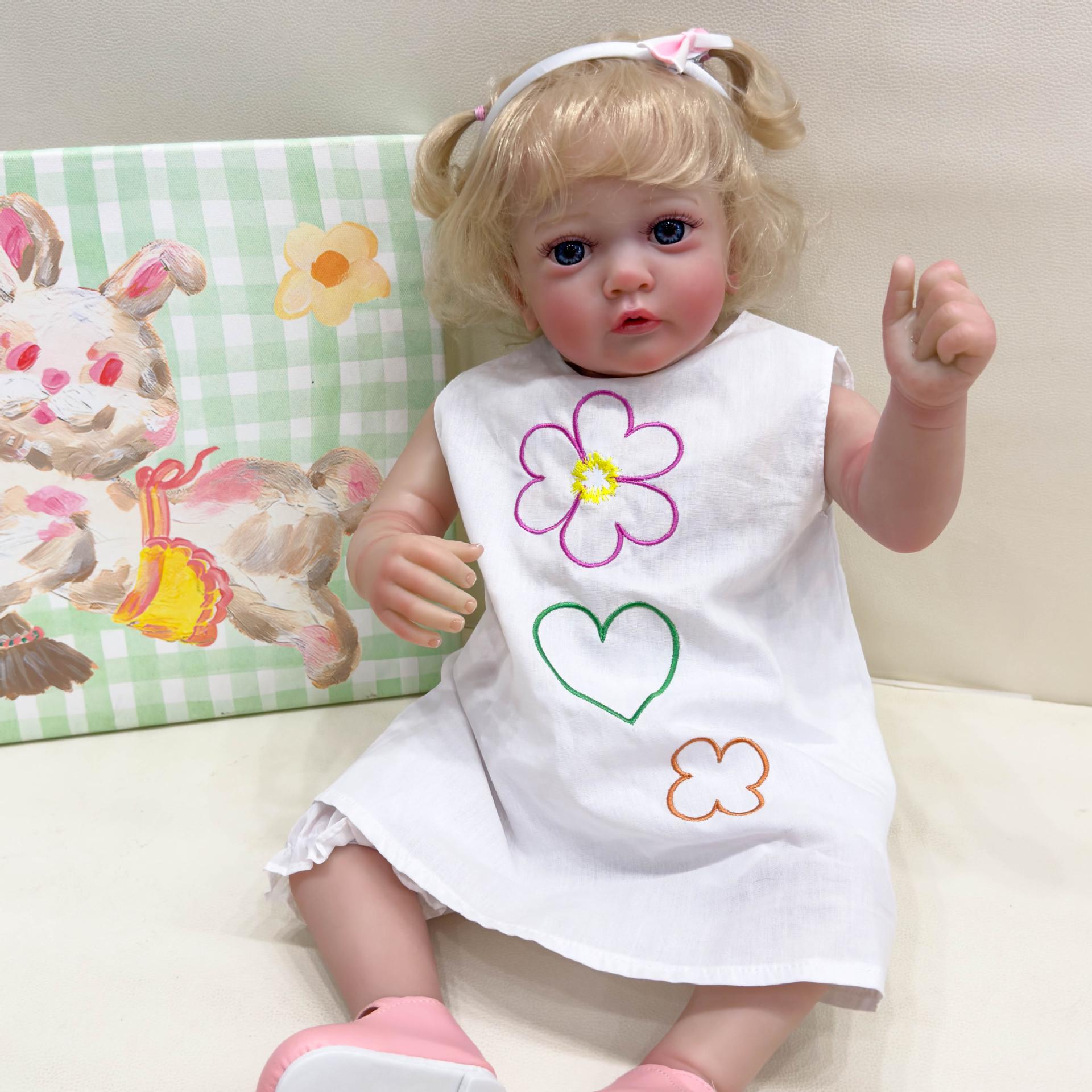 60cm Realistic Baby Reborn Doll Ayana with Visible Veins 60cm Cloth Body