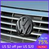 VW GTI GOLF 2026 Hot For VW VOLKSWAGEN Set of Premium Car Stickers for 03-08 VW Golf 5 MK5 GTI - 129x113mm Front  Emblem Replace