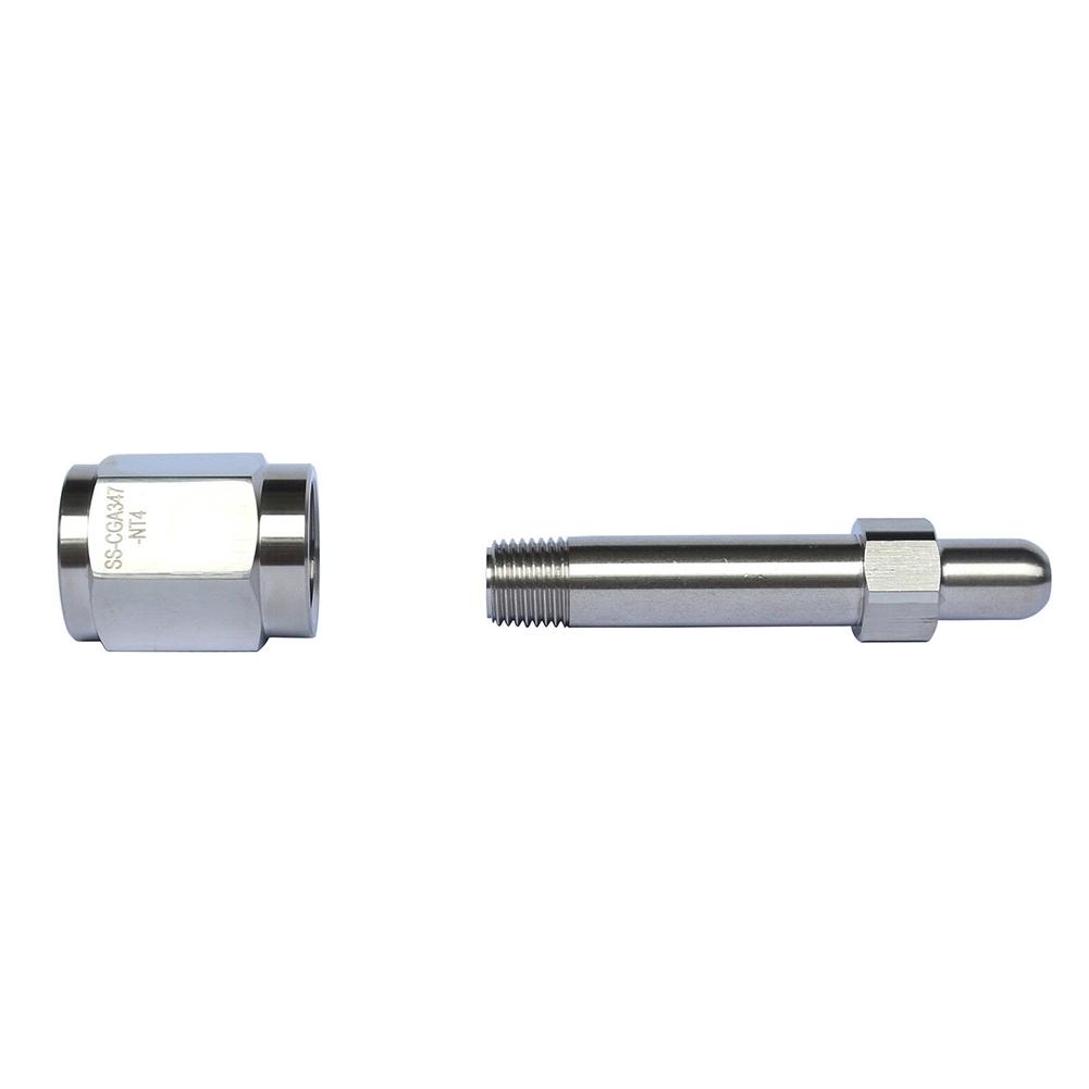 SCBA Firefighting CGA 347 Nut & Nipple,Regulator Inlet Bottle Fittings