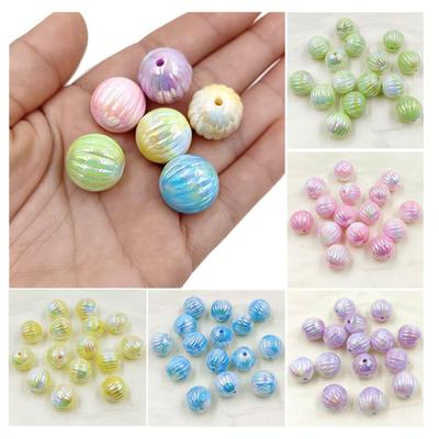 DIY Cloud Mist 16mm Accesorii Handmade 10buc Mărgele Curcubeu Dovleac Brățară Colier UV Dazzle Materiale pentru Confecționat DIY