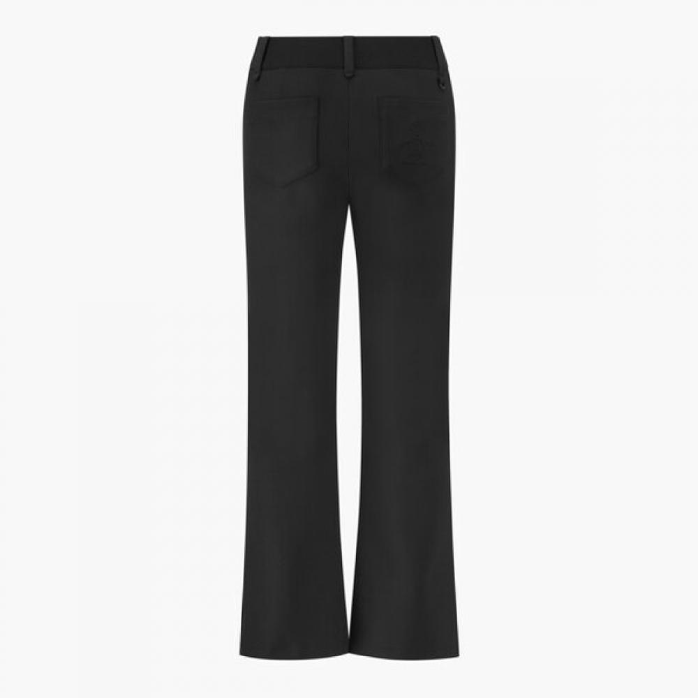 Munsingwear Women High Stretch Bootcut Black Mr322lpt84