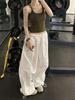 2025 Herbst Damen High-Waist Schnelltrocknende Cargohose | Lockerer, strukturierter Wide-Leg-Stil für einen lässigen Look