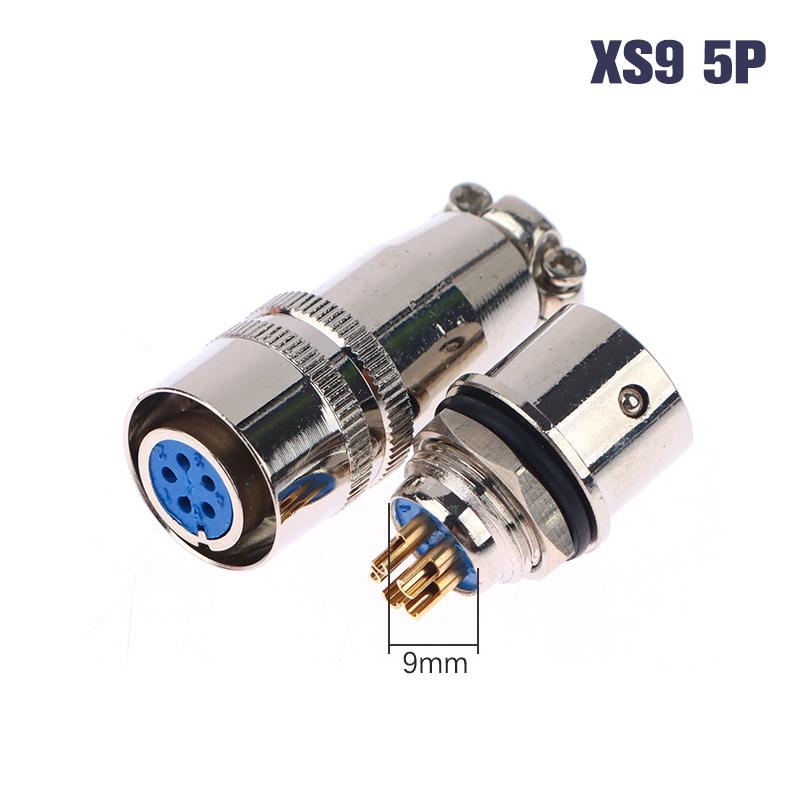 

1 комплект электрических мини-разъемов XLR Aviation Plug Xs9 Xs10 2Pin 3Pin 4Pin 5Pin 9Mm/10Mm с самоблокирующимся авиационным разъемом 5P