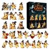 Halloween Window Decorations Box Set Days Patchwork 2026 24 Advent Calendar Ghost Countdown October Flat