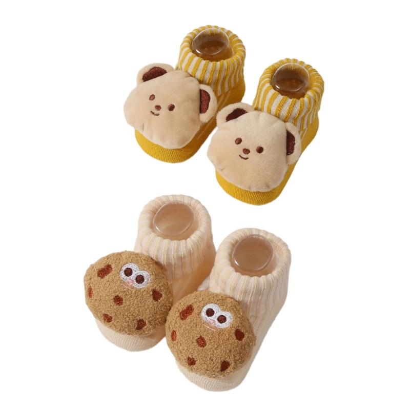 

Cotton Knitted Socks for Infants with Cartoon Figures Unisex Baby Socks Cartoon Themed Knitted Socks for Boy Girls S
