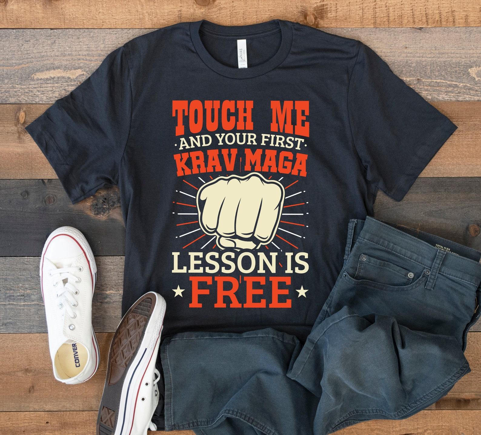 Krava Maga T-Shirt, Funny Krav Maga Tee, Tank Top, T-shirt, T-shirt,T-shirt, Kids Tee Apparel Gift S