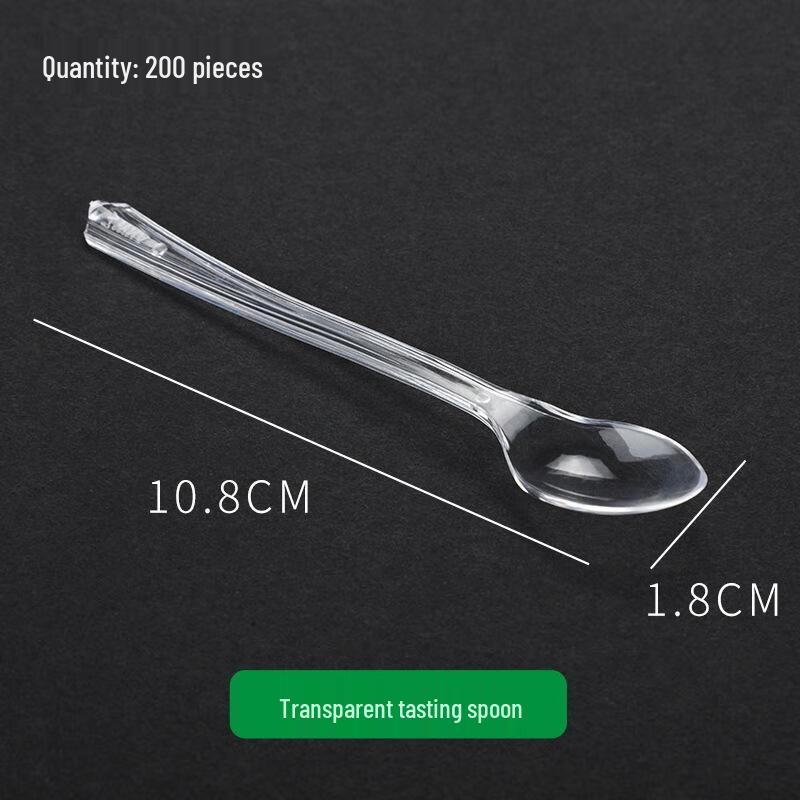 

JingJingRS Disposable Plastic Dessert Spoons