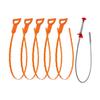 Drain Clog Remover Set Pipe Unblocking Hook Hair Catcher Drain Auger Cleaner Tool Bendable Metal Unclogger Hair Cleaner