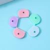 Macaron Color Elastic Silicone Key Cap Protector PVC Cover