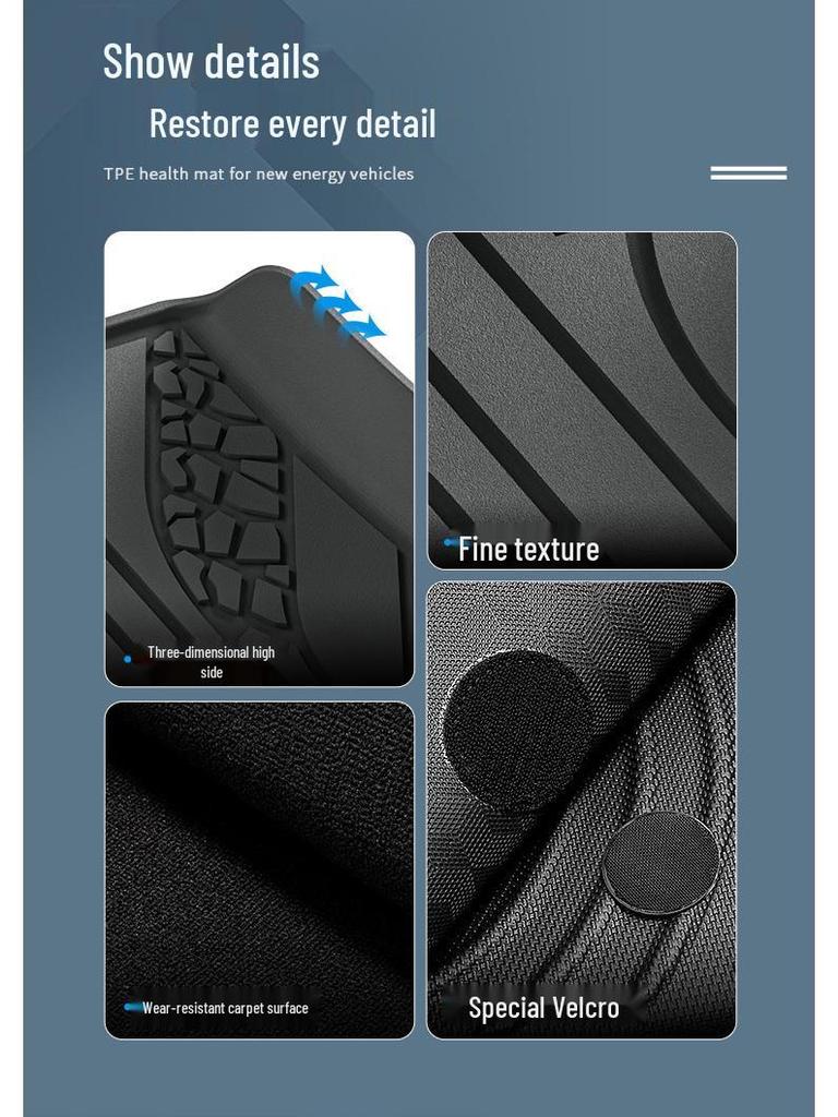 Custom TPE Car Mats for BYD Seal 06GT - Tailored Interior Floor Protection