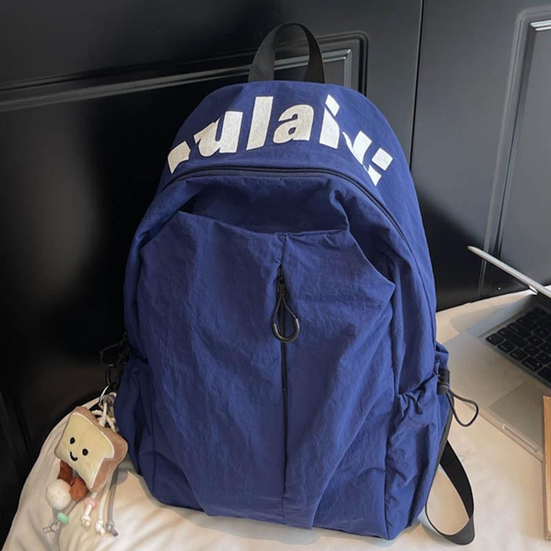 School bag niche lightweight anti-splashing high school students men and women large capacity sports outdoor backpack travel backpack