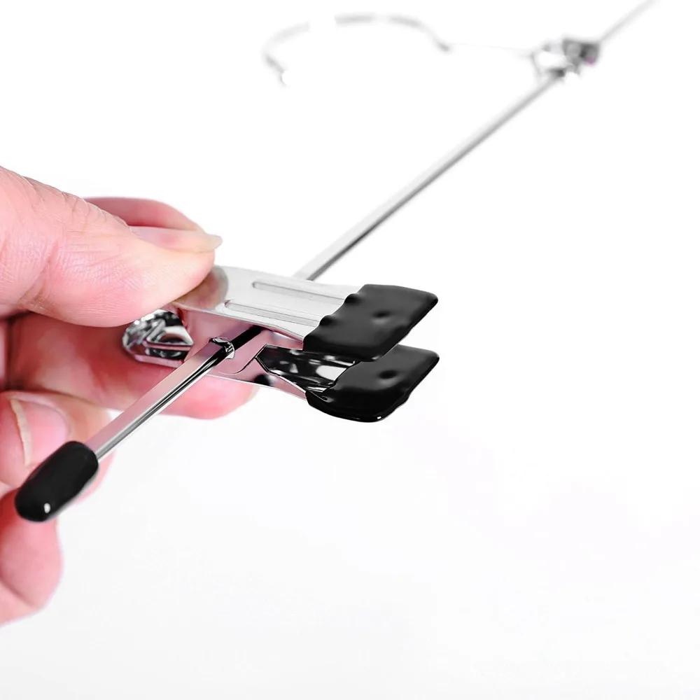 Pants Hanger,  Clip Hangers with Anti Slip Clips, Metal Clip Hangers,space Saving, 360 ° Rotating Hook Hangers, Pants Hanger