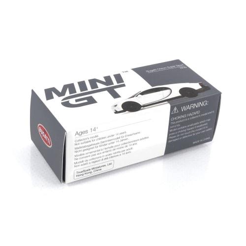 MINI GT 1/64 Scale Bugatti Chiron Super Sport White (Left-Hand Drive) Finished Product MGT00440-L