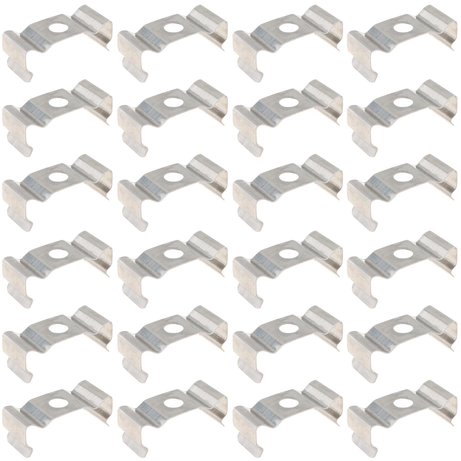 

50pcs T5 Clips Holder Bracket for Lamp Socket /Ceiling Lamp / Light Fixture Accessories for for Home Electric Appliance Tools 50pcs