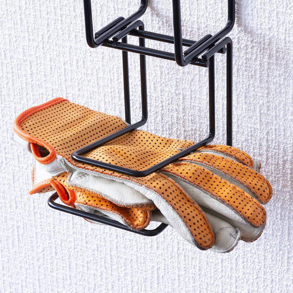 Oaks RENO Helmet Hanger for Drywall Installs Features Discreet Installation Includes Key Hook and Glove Holder Holder, Wall-Mounted (2-Piece Set),