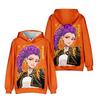 20 Kolorów KPop Łowcy Demonów Anime Bluzy Męskie i Damskie Hip-hop Sportowy Pulower Bluza