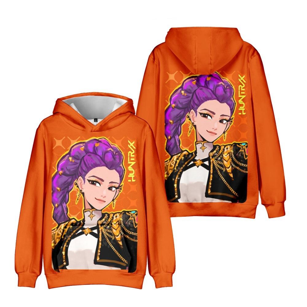 20 Kolorów KPop Łowcy Demonów Anime Bluzy Męskie i Damskie Hip-hop Sportowy Pulower Bluza