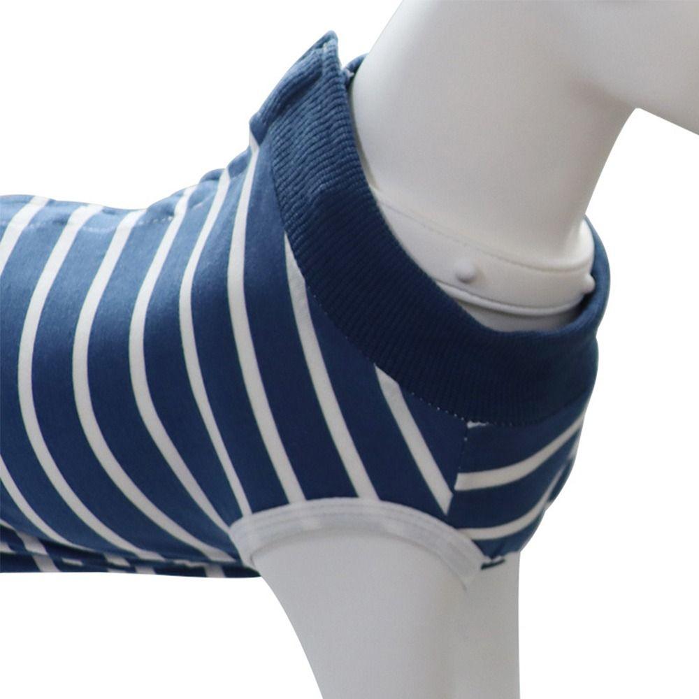 Cute Anti-Licking Dog Recovery Suit Soft Breathable Pet Surgical Clothes Abdominal Wound Post Surgery Suit for Small Large Dog