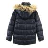 DUVETICA down coat 40 black Women Used