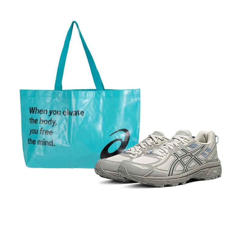 Asics Gel-Venture 6 Comfortable Soft Low-Top Trail Running Shoes Women sneaker Gray White 1012B359-022