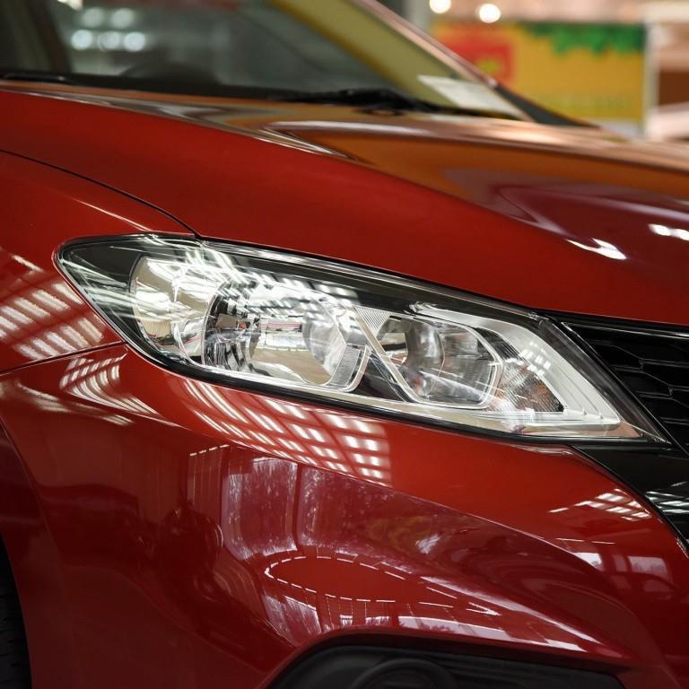 Tiida 16-18 Model Halogen Headlight Assembly with High/Low Beam