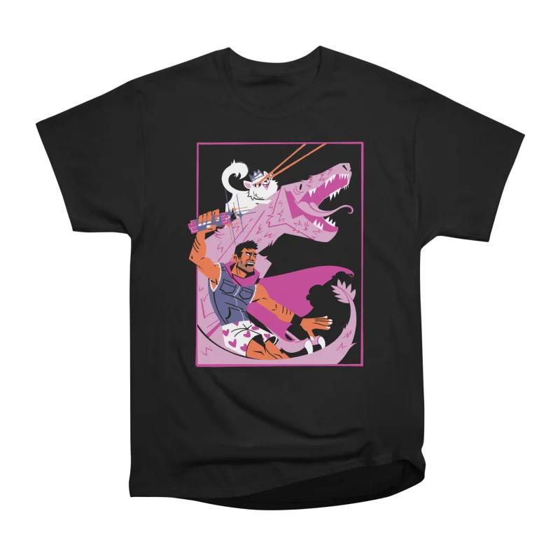 Men Casual Shirts Short Sleeves Carl Princess Donut Andmongo Black Tees Oversized T-shirts S разноцветный