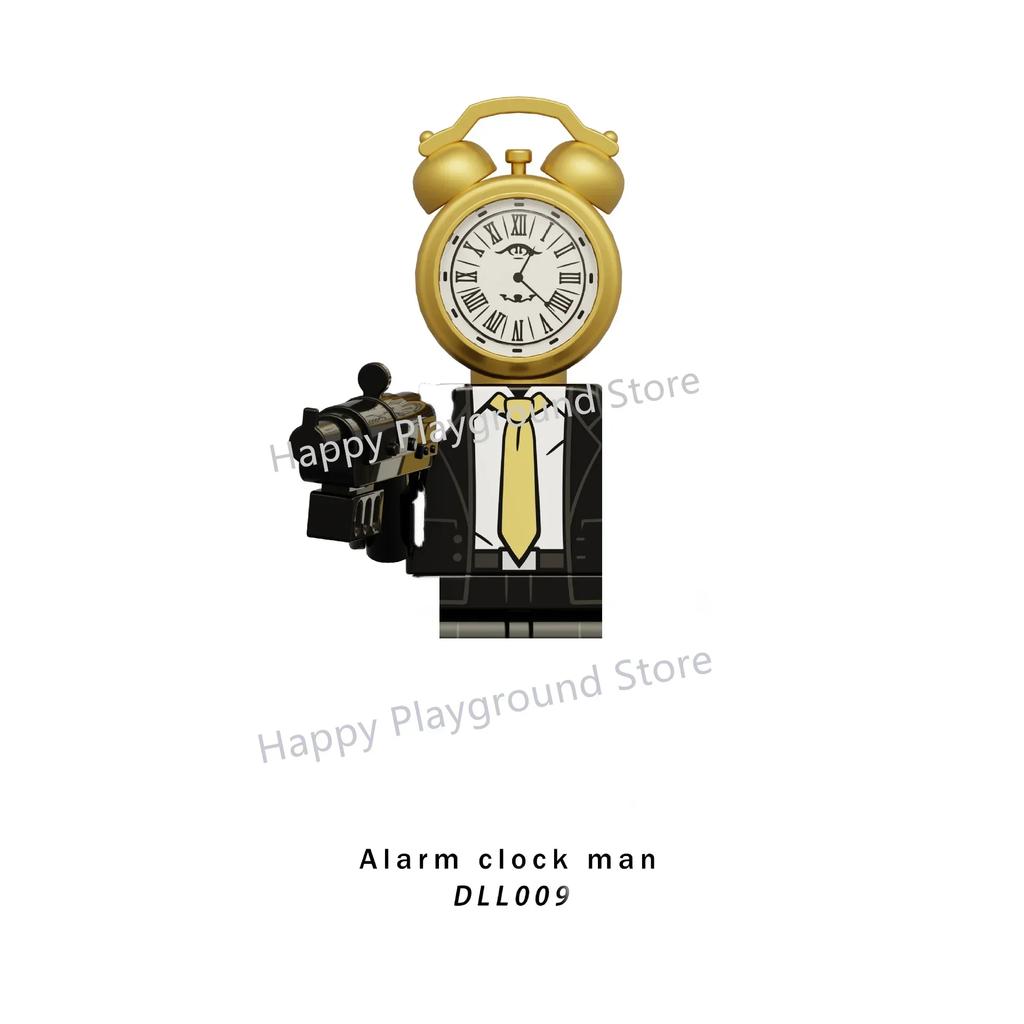 Skibidi Toilet Man Anime Cartoon Bricks Dolls Cameraman Speakerman TV Man Mini Action Bricks Toy Figures Building Blocks