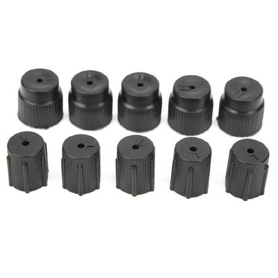 10 Stück R134a 13mm 16mm Ladeanschlusskappen System Ladeanschlusskappen Auto Wartungszubehör Systemkappen